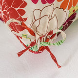 Makimoo Set of 4 Outdoor Dining Chair Cushions, Comfort Patio Seating Cushions, 44 x21x4.5 inch, Single Welt and Zipper, Blooming Fiesta Makimoo