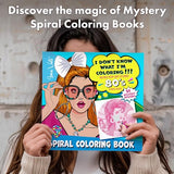 I Don't Know What I'm Coloring!!!: 51 Retro Iconic 80s Pop Art Comic Book with Spirals, Lines & Dots Iona Vale