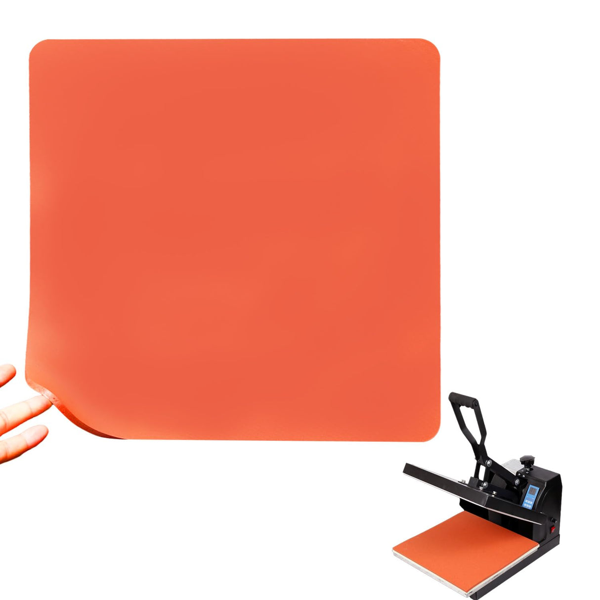 Heat Press Mat - 15x15 Inch Heat Resistant Insulation Silicone Pad for Heat Press Vinyl HTV Transfer Ironing VCHOMY