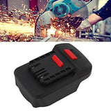 18V to 20V Battery Adapter, Short Circuit, Fits Original Hole, ABS Material, Great Performance, 18V to 20V Battery Converter, Suitable for Woodworking Power Tool Adapter Jeanoko