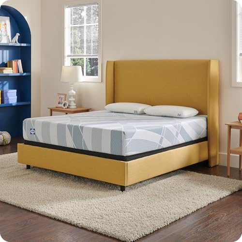 Sealy Dreamlife 10” Hybrid Mattress-in-a-Box, King, SealyComfort Gel Memory Foam, SealyResponsive Encased Coils, Surface-Guard Technology Sealy