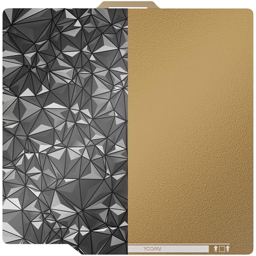 YOOPAI Double-Sided PEI+PEO Build Plate for Bambu Lab 3D Printer, 257x257mm 3D Printer Bed for Bambu Lab A1 X1 X1C/P1P/P1S 3D Printers YOOPAI