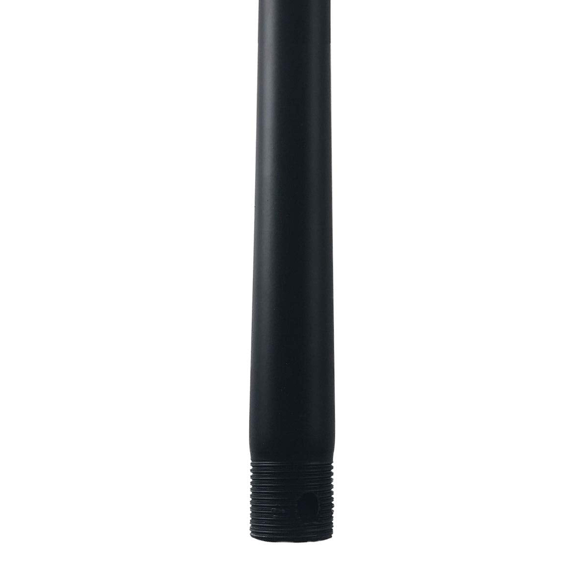 72in Ceiling Fan Extension Downrod in Matte Black for Modern Forms Smart Fans Modern Forms