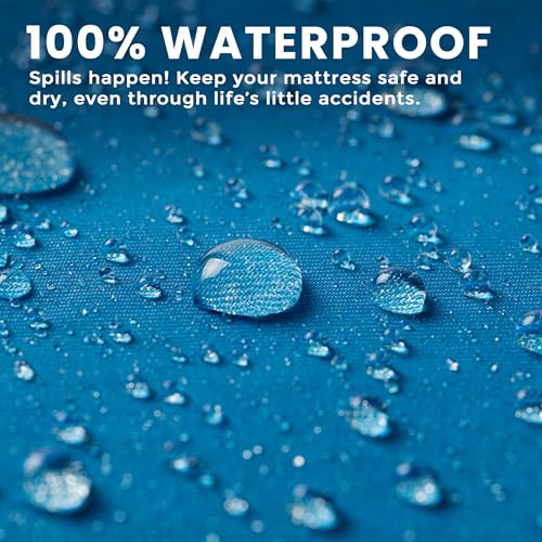 Utopia Bedding Premium Waterproof Zippered Mattress Encasement (Fits 6 Inches Mattress, Full), Bed Bug and Dust Mite Proof Mattress Protector, 6-Sided Mattress Cover for Bed Utopia Bedding