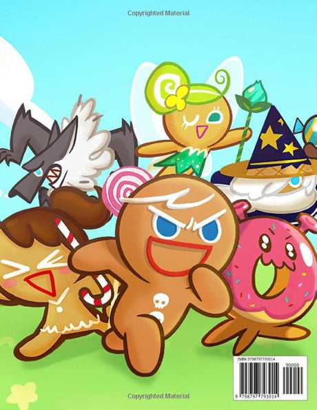 Cookie Run Kingdom Coloring Book: Action Game Featuring Vivid Illustrations For Kids Children Teen Adults To Color And Stimulate Creativity Majosta