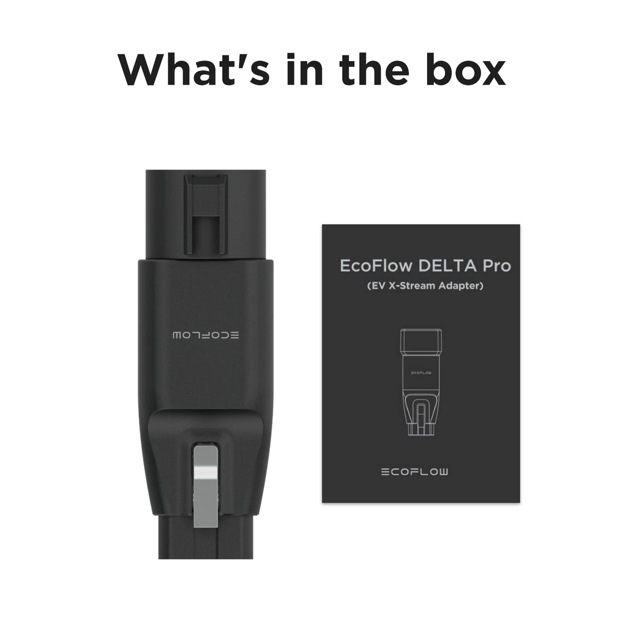 EF ECOFLOW EV X-Stream Adapter (for Delta Pro) EF ECOFLOW