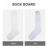 Socks 2 Pcs Metal Straight Sock Jigs Sublimation Crew Sock Aluminium Sock Boards for DIY Heat Press Transfer Dye Sublimation Printing Socks Accessory Style 3 White Accessories EXCEART