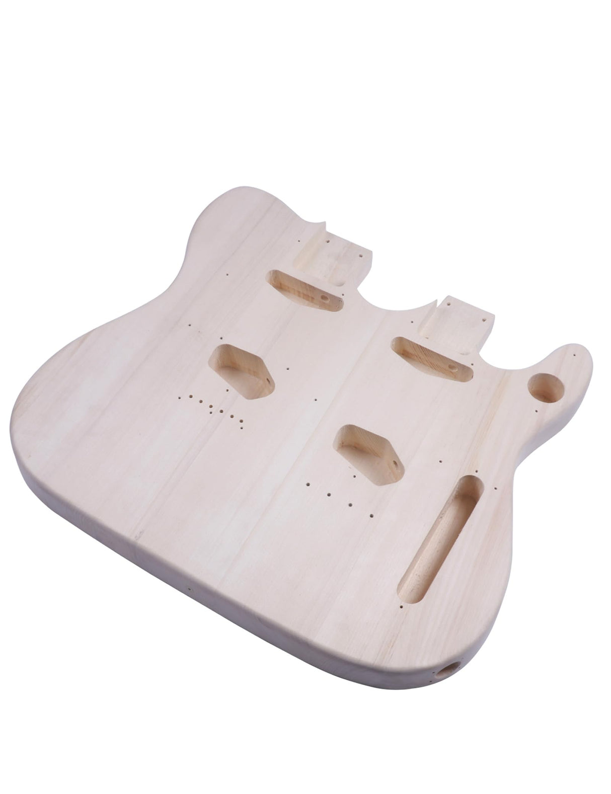 Fistrock DIY Electric Guitar Kit Double Neck DIY Guitar Kits Tele Style Beginner Kits Right Handed with Basswood Body Hard Maple Neck Maple Fingerboard Chrome Hardware Build Your Own Guitar. Fistrock