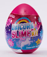 GirlZone Sparkly Unicorn Egg Surprise Slime Kit for Girls, Sensory Toys for Kids, Create Cloud Slime & Magical Unicorn Slime, Ideal Arts and Crafts Easter Gift for Kids Aged 7-12 Years Old GirlZone