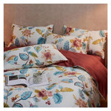 YUSIWOAL European style Bedding Set Cotton Queen Duvet Cover Set with Sheets Single Double Bedding Sets,Summer Duvet Cover sets(A,King) YUSIWOAL