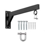 Punch Bag Wall Bracket by JP Sports - 18inch Heavy Duty with D-Shackle Swivel, Chain & Fixings Materials JP ADVANCE CHOICE