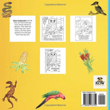 Australian Wildlife Coloring Book Part B: Learn About 26 More Amazing Australian Animals – Educational Coloring Fun for Ages 2-12 Majosta