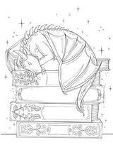 Romantasy: A Coloring Book (Dover Adult Coloring Books) WoodArtSupply
