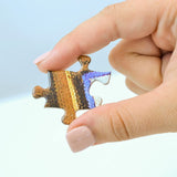 MasterPieces 2000 Piece Jigsaw Puzzle for Adults, Family, Or Youth - Fun Folk Art Am Poulin 4-Pack - 14"x19" Masterpieces