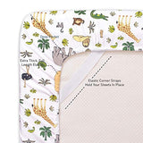 1500 Supreme Kids Bed Sheet Collection - Fun Colorful and Comfortable Boys and Girls Toddler Sheet Sets - Deep Pocket Wrinkle Free Soft and Cozy Bedding - Twin, Wild Animal Sweet Home Collection