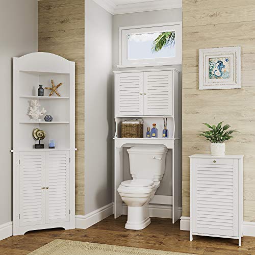 Ellsworth Tilt-Out Laundry Hamper, White RiverRidge