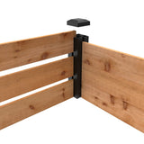 Outdoor Essentials Haven 2 ft. x 8 ft. Natural Cedar Raised Garden Bed Outdoor Essentials