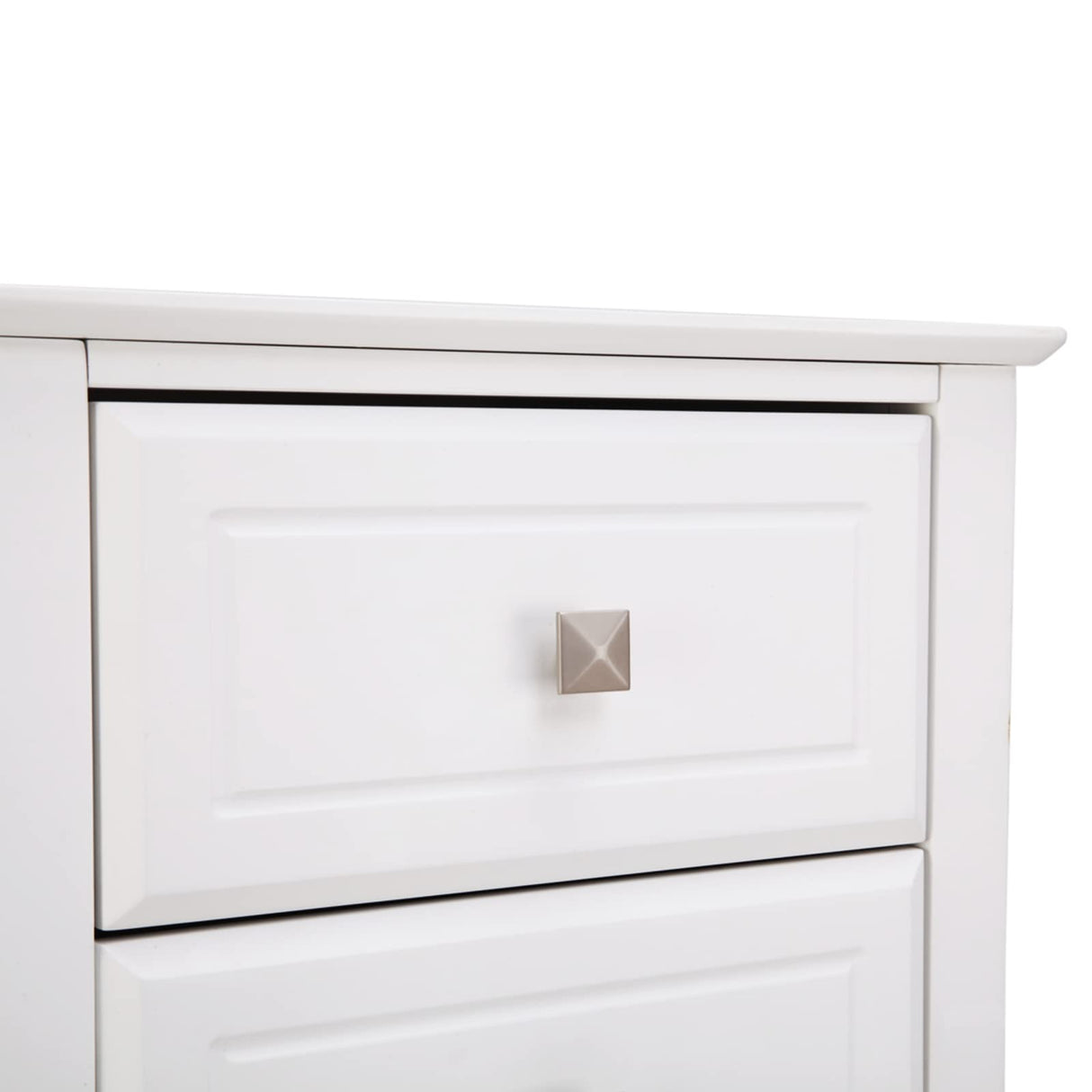 Bonnlo Upgraded White Night Stands for Bedrooms Set of 2, Modern Nightstand with 3 Drawers, Wooden Bed Side Table for Small Spaces, College Dorm, Kids’ Room, Living Room, 16W x 16D x 24H Bonnlo