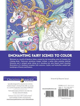 Creative Haven Magical Fairies Coloring Book (Adult Coloring Books: Fantasy) Dover Publications
