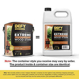 DEFY Extreme 1 Gallon Semi-Transparent Exterior Wood Stain, Butternut DEFY