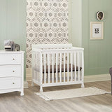DaVinci Kalani 4-in-1 Convertible Mini Crib in White | Greenguard Gold Certified DaVinci