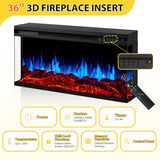 OneBlis 70 Inch Fireplace TV Stand for TVs up to 80", Rustic Media Entertainment Center Console Table with Glass Door Closed Storage, 3-Sided Glass Fireplace, White OneBlis