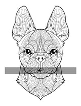 Amazing Dogs Coloring Book: Beautiful Dogs, Adorable Puppies, and Relaxing Designs for Adults and Teens WoodArtSupply