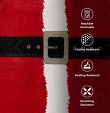 Christmas Premium Throw Blanket for Couch. Fleece Blanket for Bed. Plush Blanket. Super Soft, Fluffy, Fuzzy, Cozy Throw Blankets for Bed. Machine Washable Santa Safdie & Co.