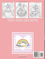Dragons Coloring Book: Incredible dragons coloring book for kids! WoodArtSupply