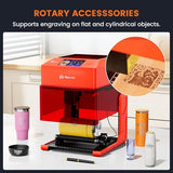 AlgoLaser 3W Smart Laser Engraver Machine, Class 1 Portable Laser Cutter with Built-in 2.0 AlgoOS System, No PC Needed, Laser Engraving for Wood, Acrylic, Leather. AlgoLaser