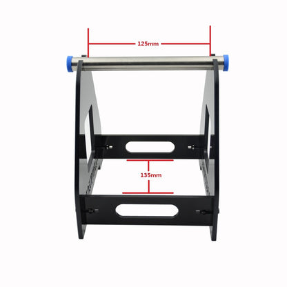 Iverntech 1 Spool Acrylic 3D Printer Filament Holder Mount Rack for PLA, ABS, Wood, TPU, Nylon, Flexible Materials - WoodArtSupply