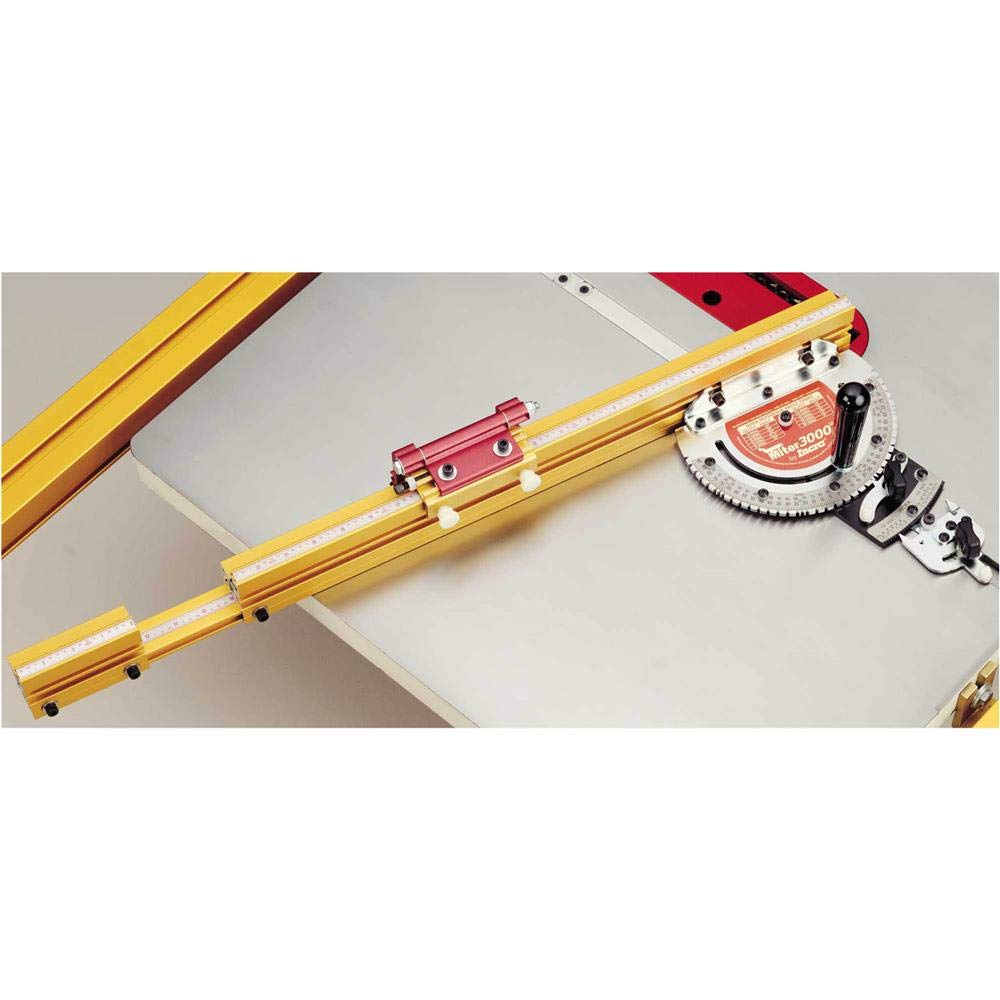 INCRA MITER3000SE Miter Gauge with 27-Inch-49-Inch Telescoping Fence & Flip Shop Stop INCRA