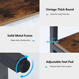 LITTLE TREE Book Shelf for Bedroom, 5-Tier Tall Bookshelf with 3 Display Shelves for Living Room, Wooden Bookcases Modern Free Standing Bookshelves for Office LITTLE TREE