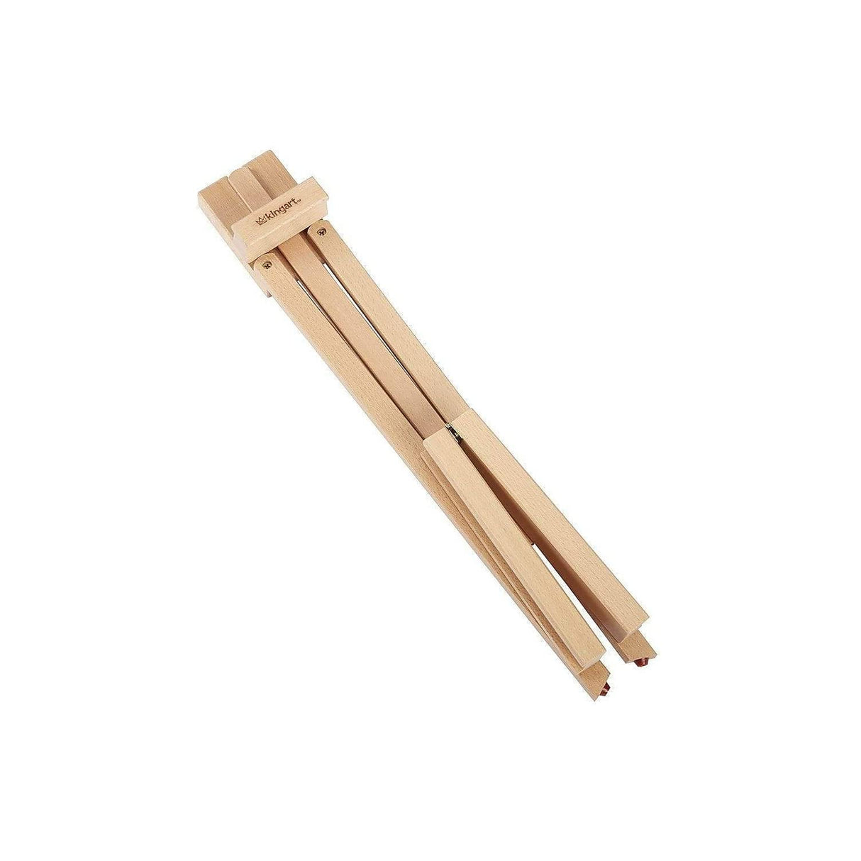 KINGART 741N TABLETOP A-FRAME Artists EASEL, Holds Up to 27" Canvas, Solid Wood, Folding, Portable and Adjustable, for Painting and Display KINGART