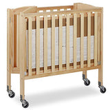 Dream On Me 3-in-1 Folding Portable Crib, Natural, Large Dream On Me