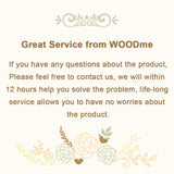 WOODME Kitchen Utensils Set 8 Piece Teak Wooden Cooking Utensil Set Non-Stick Pan Wood Spoons and Spatula Cookware for Home Everyday Use &Kitchen Tools WOODme