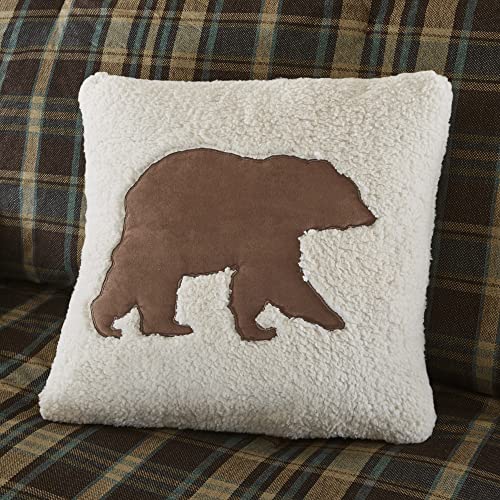 Woolrich Rustic Lodge Cabin Comforter Set - All Season Down Alternative Warm Bedding Layer and Matching Shams, Oversized King, Hadley Plaid, Multi Woolrich John Rich & Bros.