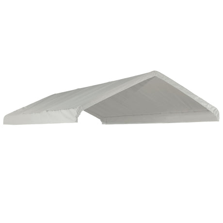 ShelterLogic MaxAP Canopy Replacement Cover, White, 10 x 20 ft. ShelterLogic