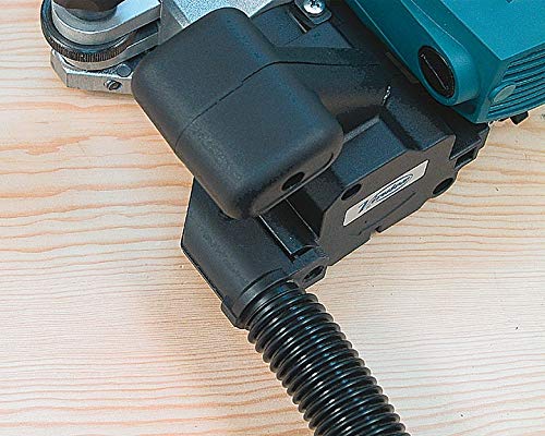 Virutex CE53S Edge Lipping Planer for Flushing Edge Strips, Cuts Accurately and Adjusts Easily, Large Support Surface, with Dust Collector Connection Virutex