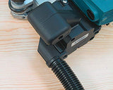 Virutex CE53S Edge Lipping Planer for Flushing Edge Strips, Cuts Accurately and Adjusts Easily, Large Support Surface, with Dust Collector Connection Virutex