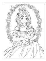 Creative Haven Manga Muses Coloring Book: Inspiring Anime, Manga, & Pop Surrealist Designs (Adult Coloring Books: Fantasy) WoodArtSupply