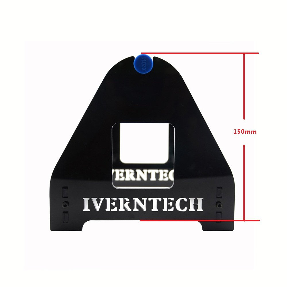 Iverntech 1 Spool Acrylic 3D Printer Filament Holder Mount Rack for PLA, ABS, Wood, TPU, Nylon, Flexible Materials Iverntech