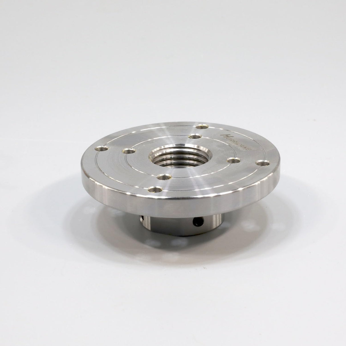 Hurricane Turning Tools, 4" Steel Faceplate For Wood Lathe, 1 1/4" x 8 TPI Hurricane Turning Tools