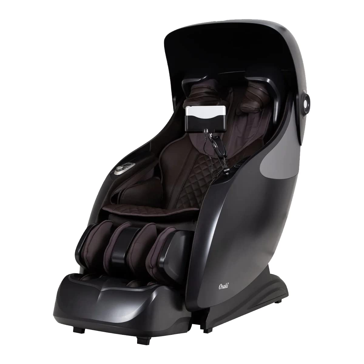 Osaki OP-Ai Xrest 4D+ SL-Track Massage Chair with Thorough Shoulder Massage, Muscle Tension Detection, Smart Voice Control, Brown Osaki