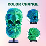 ERYONE Silk Dual Color Filament PLA 3D Printer 1.75mm +/- 0.03mm, Coextrusion Filament PLA Shiny Filament 1kg(2.2lbs), Blue Green ERYONE