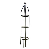 Garden Arch Trellis for Climbing Plants Rose Thicken Metal Wedding Arches Arbor Ceremony Party Outdoor Floral Decor Bronze AngJi