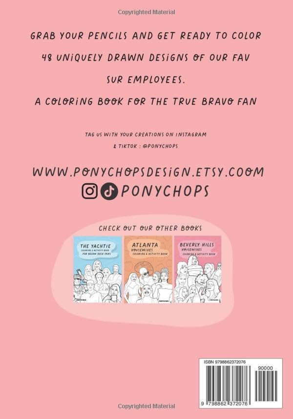 The Pump Rules Coloring Book: A coloring book for fans our the iconic reality TV series, Vanderpump Rules WoodArtSupply