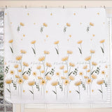 Dinjoy Quilt Set Queen Cute Floral Bedspread Coverlet Yellow Flower Quilts Microfiber Lightweight Summer Bedding Sets Reversible Soft Quilted Bed Cover for All Season(96"x90") Dinjoy