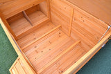 Omitree New 69" Wood Hen Chicken Duck Poultry Hutch House Coop Cage with 4 Nesting Boxes Omitree