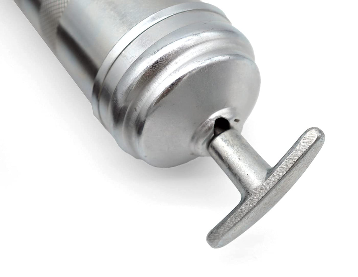 LockNLube Professional Series Lever Grease Gun. Includes Our Patented Grease Coupler (Locks on, Stays on, Won't Leak!) Plus a 20" Hose and in-line Hose Swivel. LockNLube